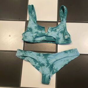 Frankies bikinis tye dye swim suit